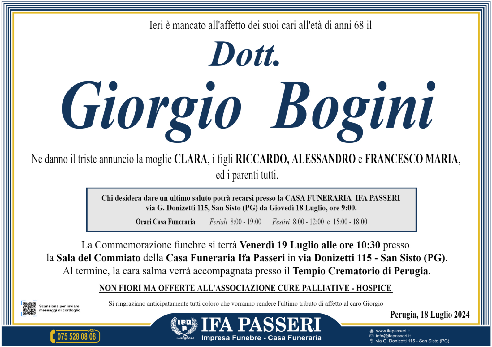Dott. Giorgio Bogini