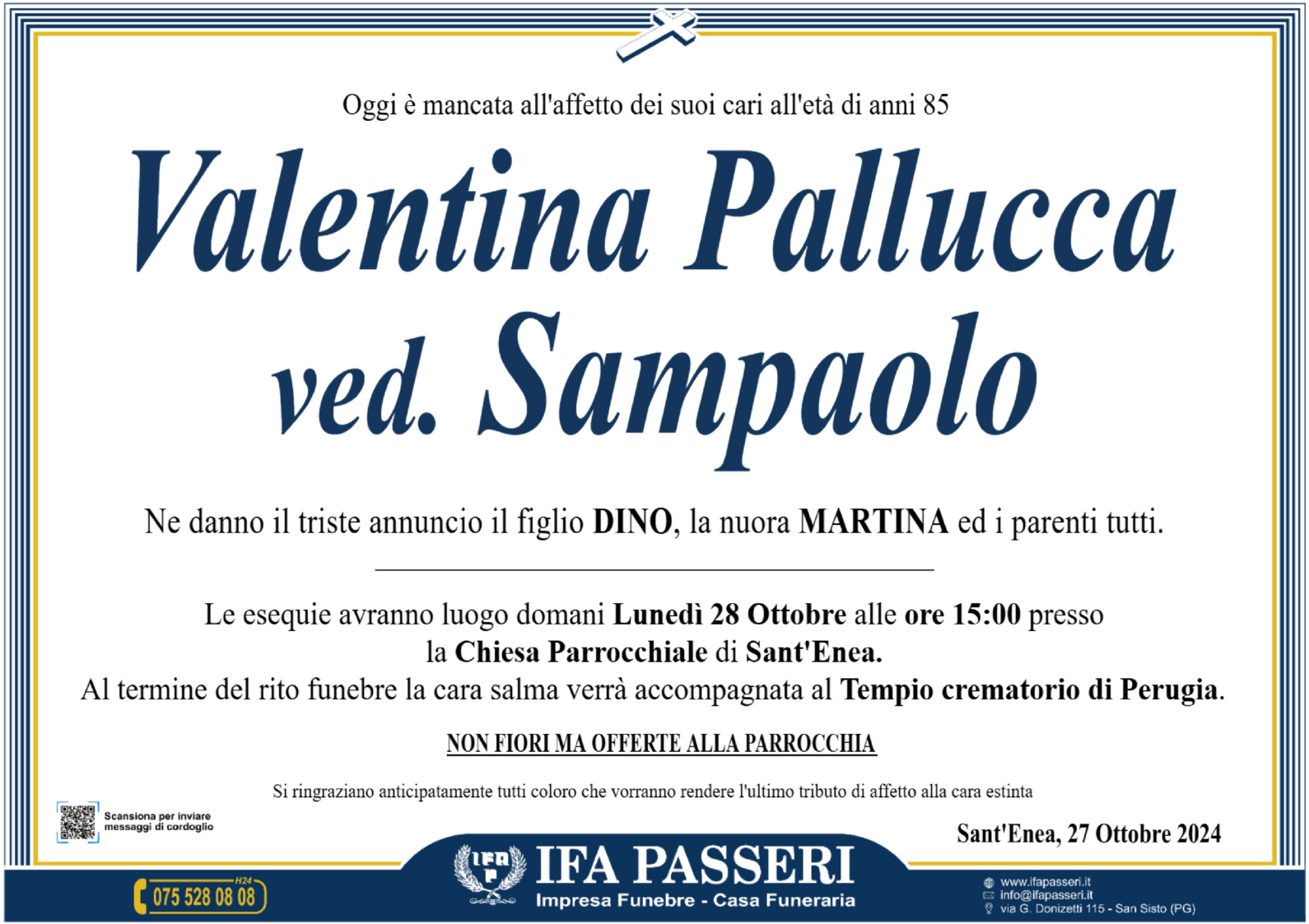 Valentina Pallucca ved. Sampaolo