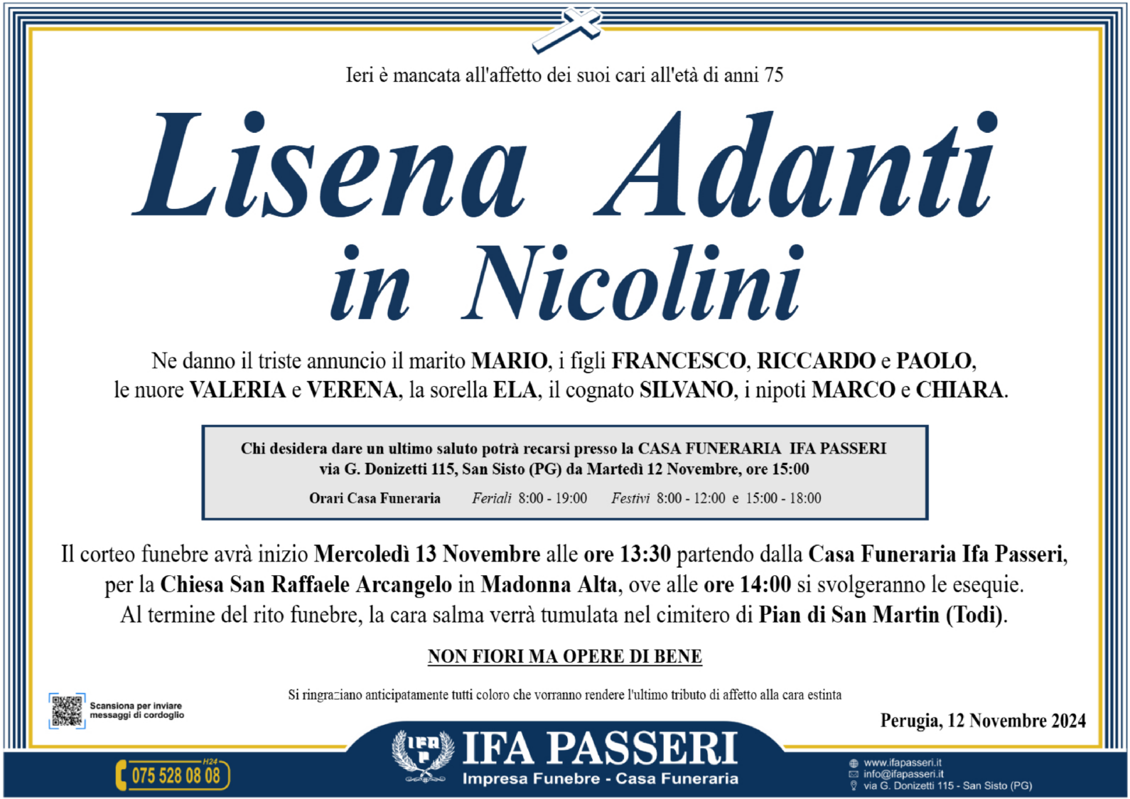 Lisena Adanti in Nicolini