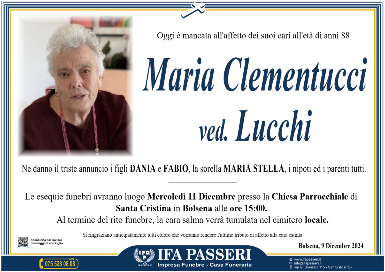 Maria Clementucci ved. Lucchi