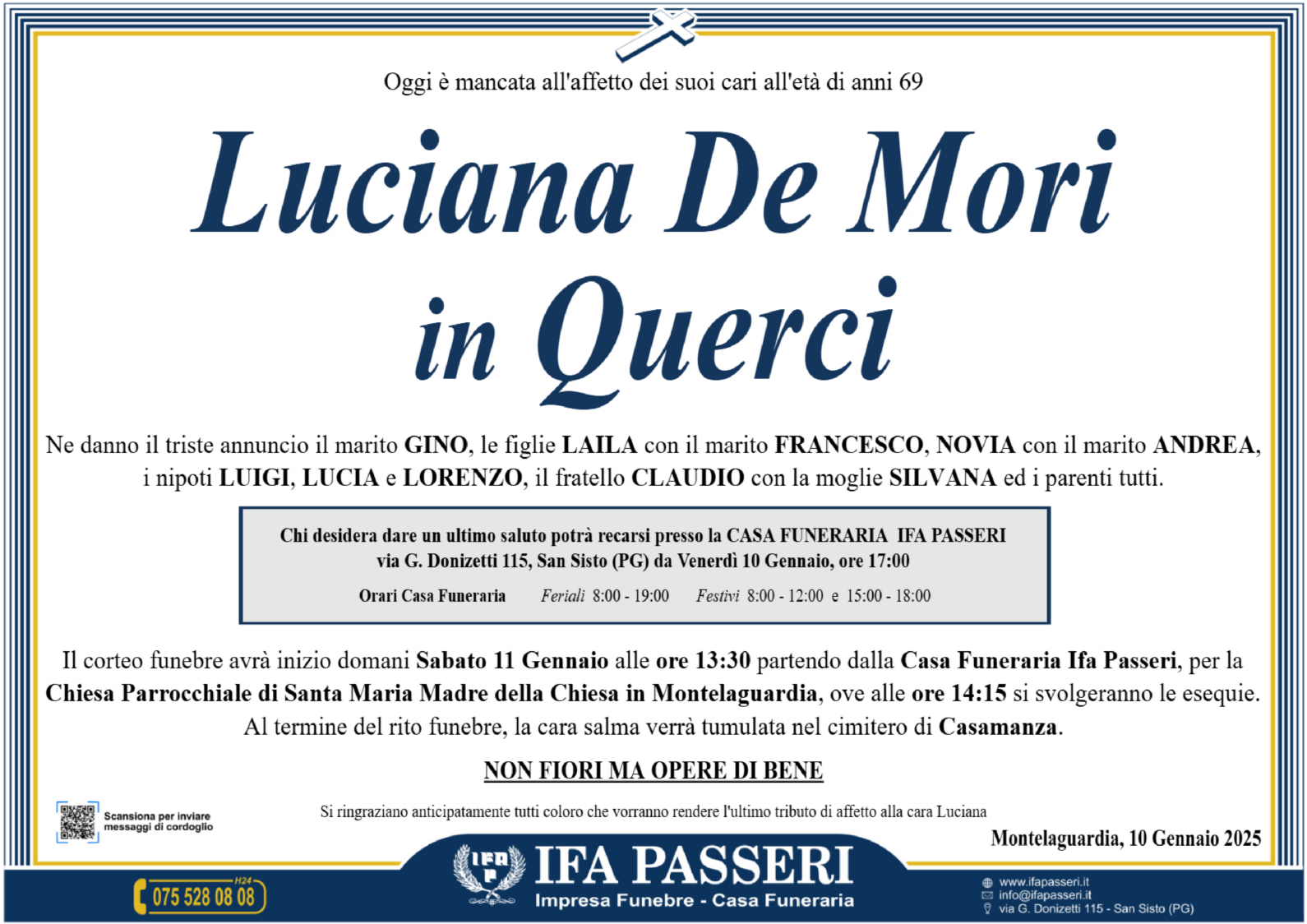 Luciana De Mori in Querci