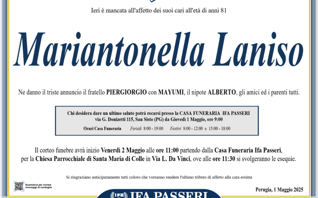Mariantonella Laniso