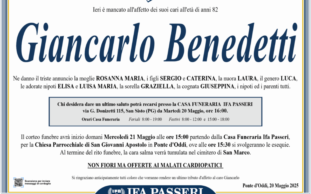 Giancarlo Benedetti