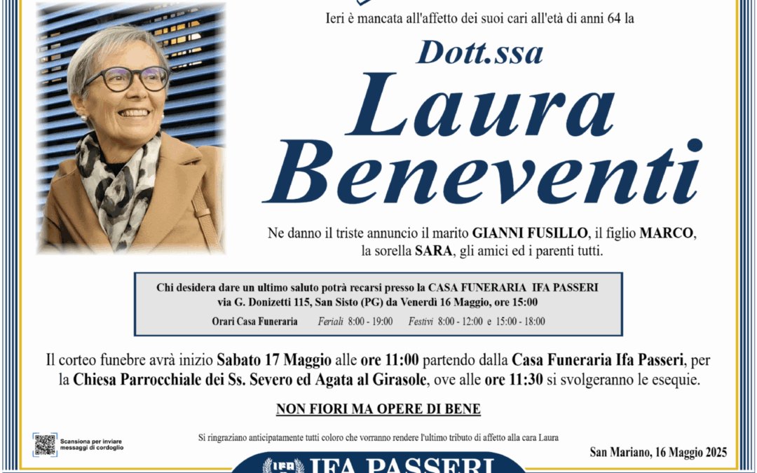 Dott.ssa Laura Beneventi