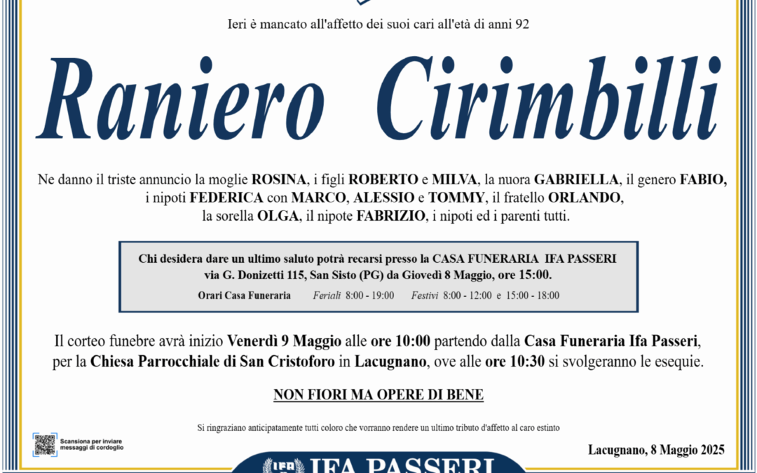 Raniero Cirimbilli