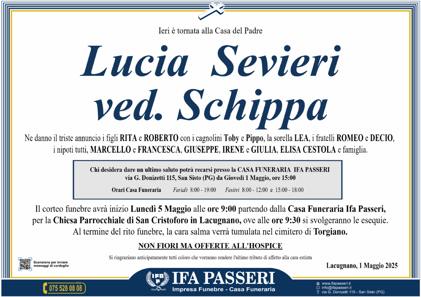 Lucia Sevieri ved. Schippa