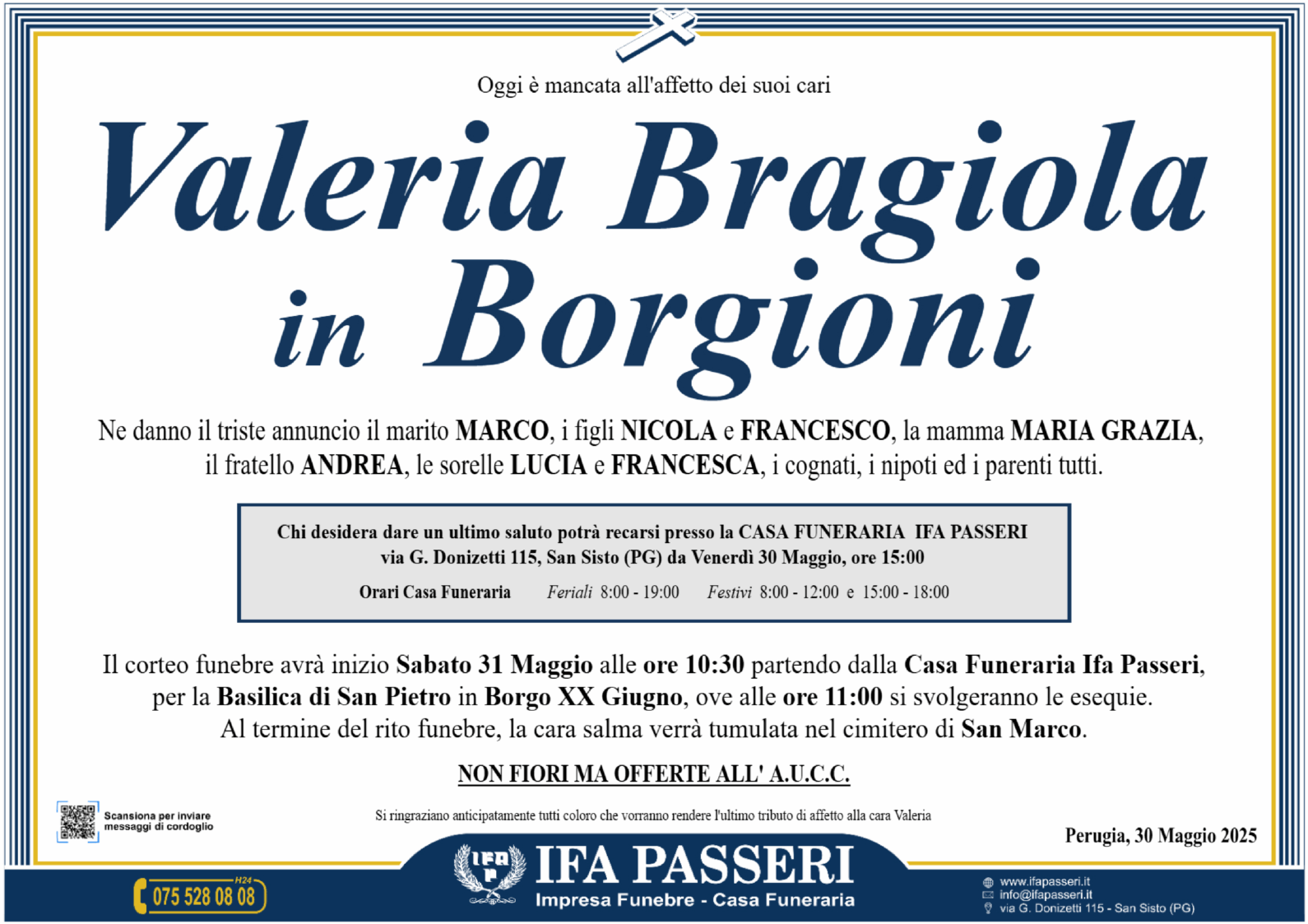 Valeria Bragiola in Borgioni