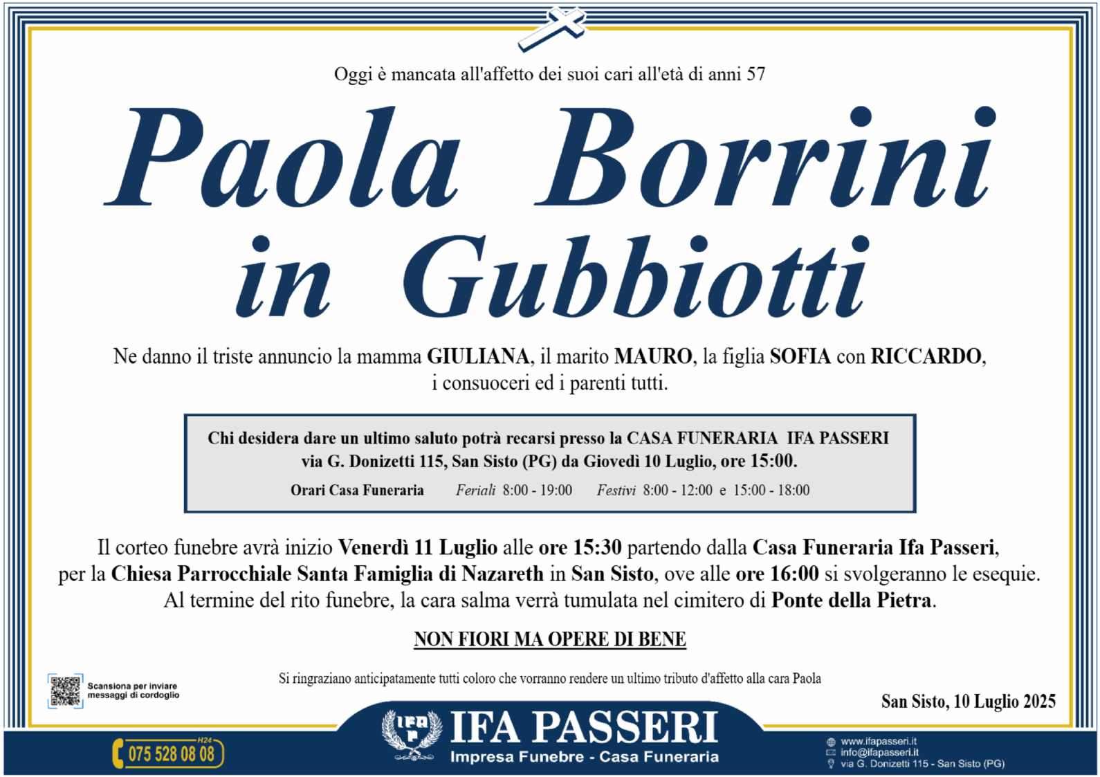 Paola Borrini in Gubbiotti