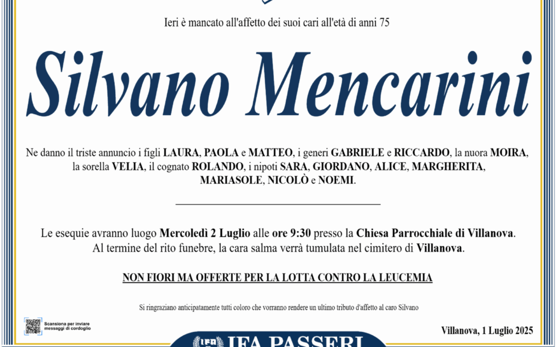 Silvano Mencarini