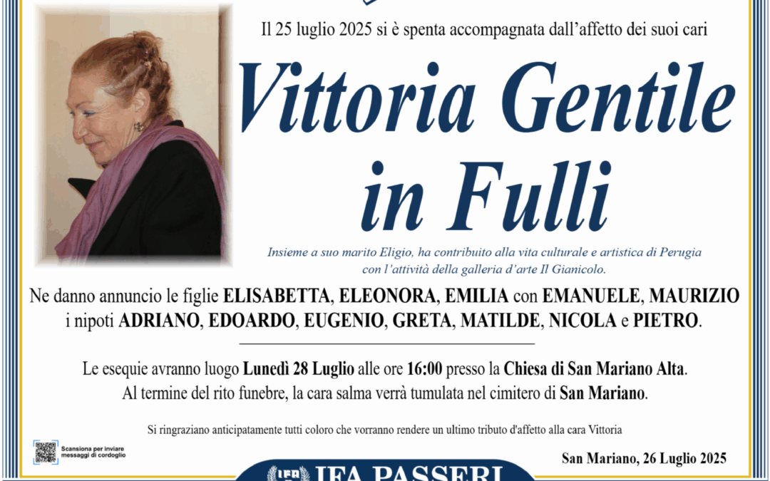 Vittoria Gentile in Fulli