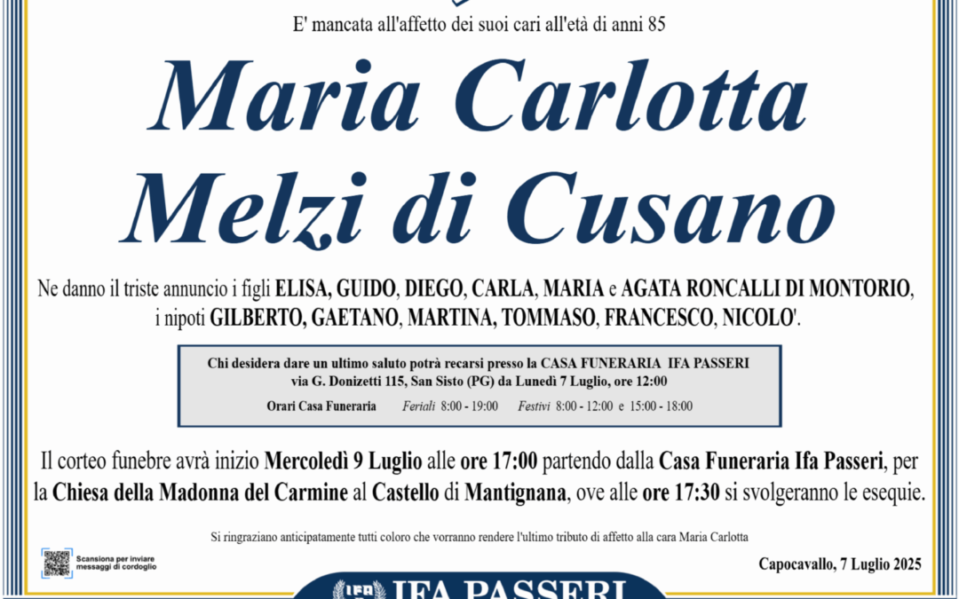 Maria Carlotta Melzi di Cusano