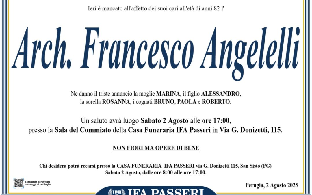 Arch. Francesco Angelelli