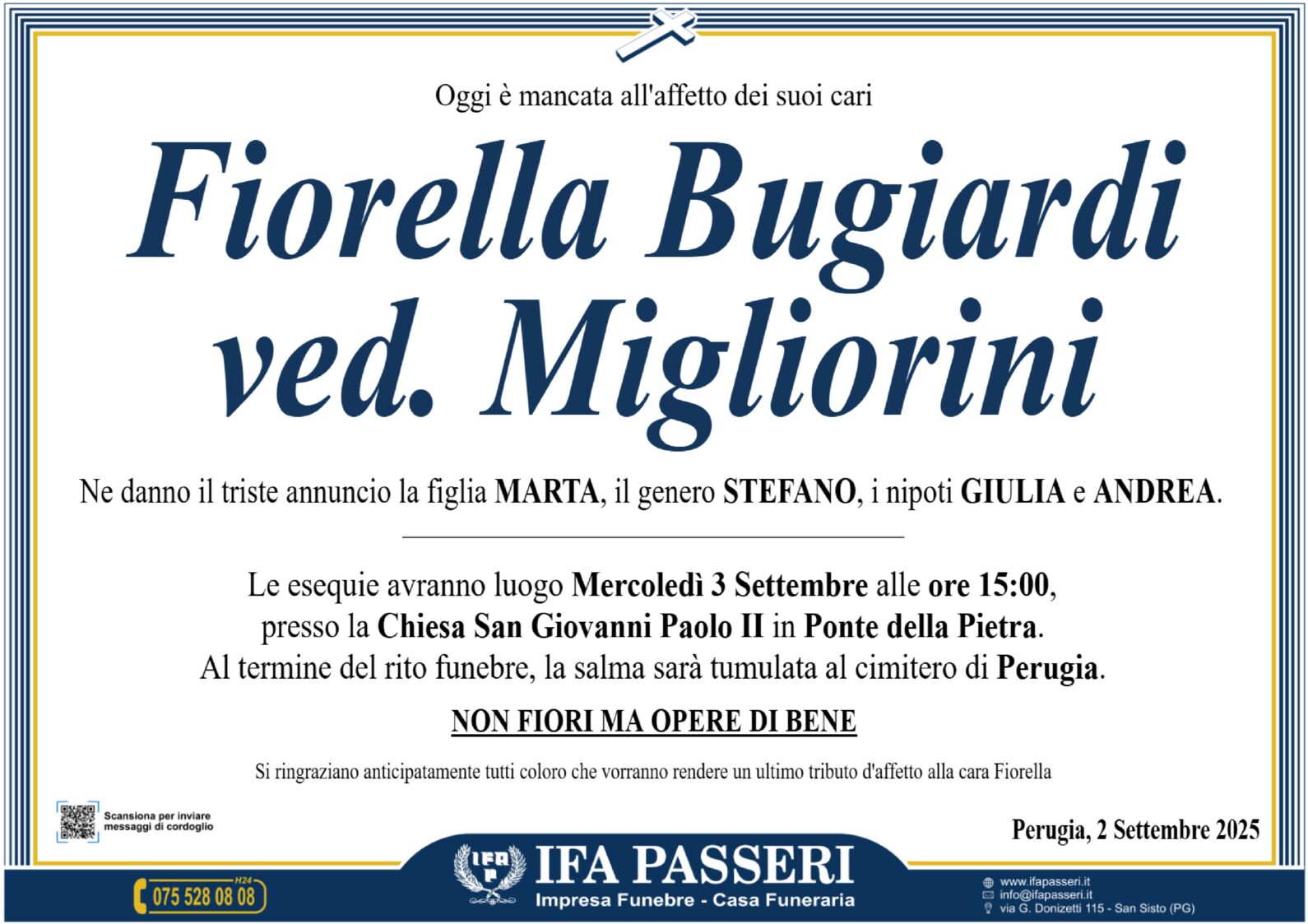 Fiorella Bugiardi ved. Migliorini