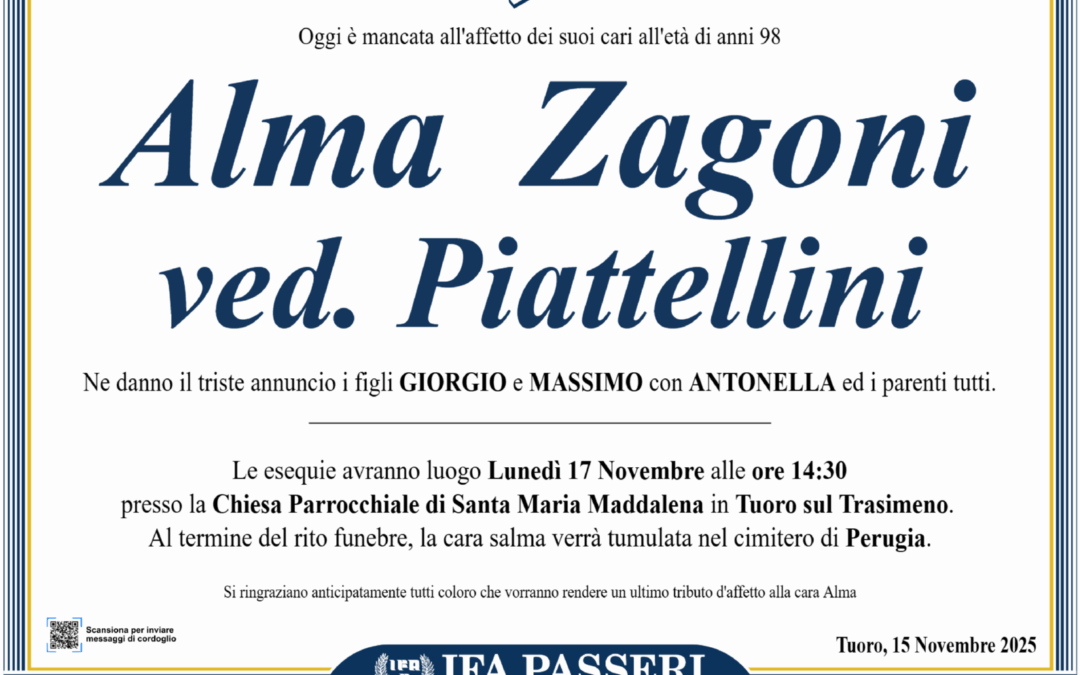 Alma Zagoni ved. Piattellini