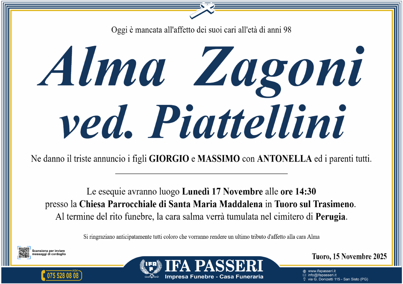 Alma Zagoni ved. Piattellini
