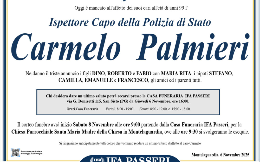 Ispettore Carmelo Palmieri