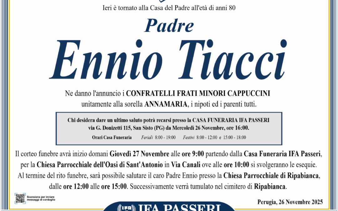 Padre Ennio Tiacci