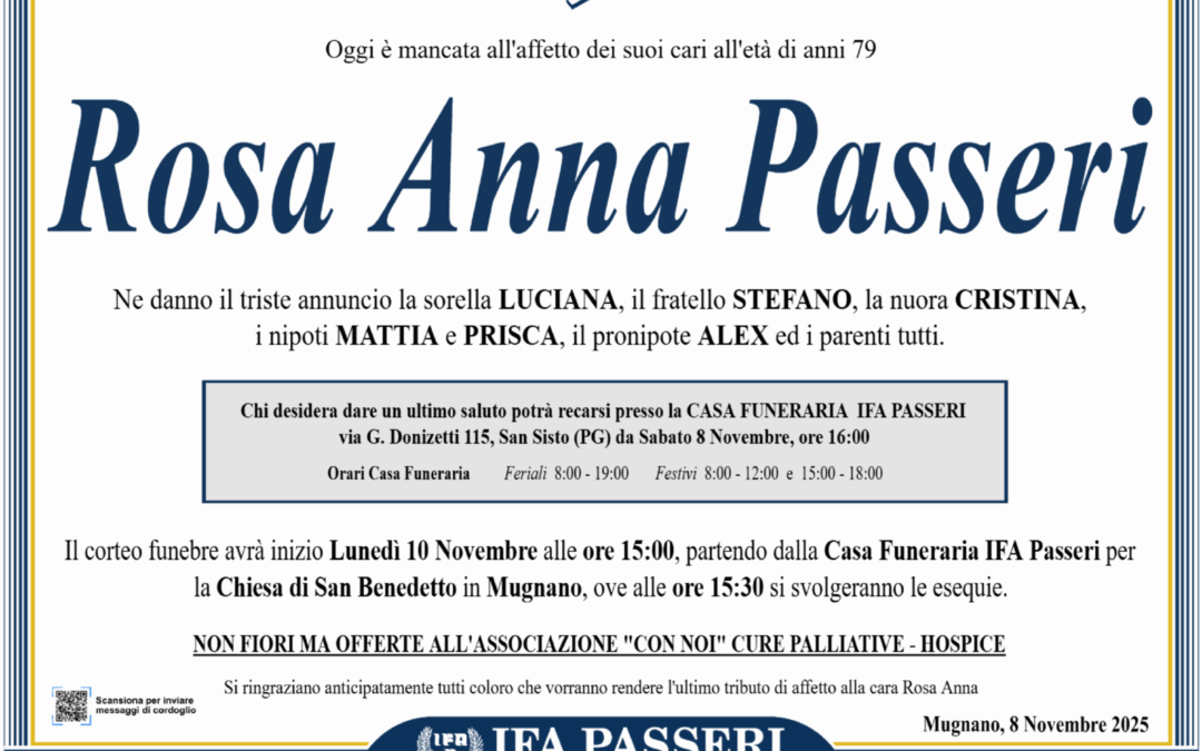 Rosa Anna Passeri