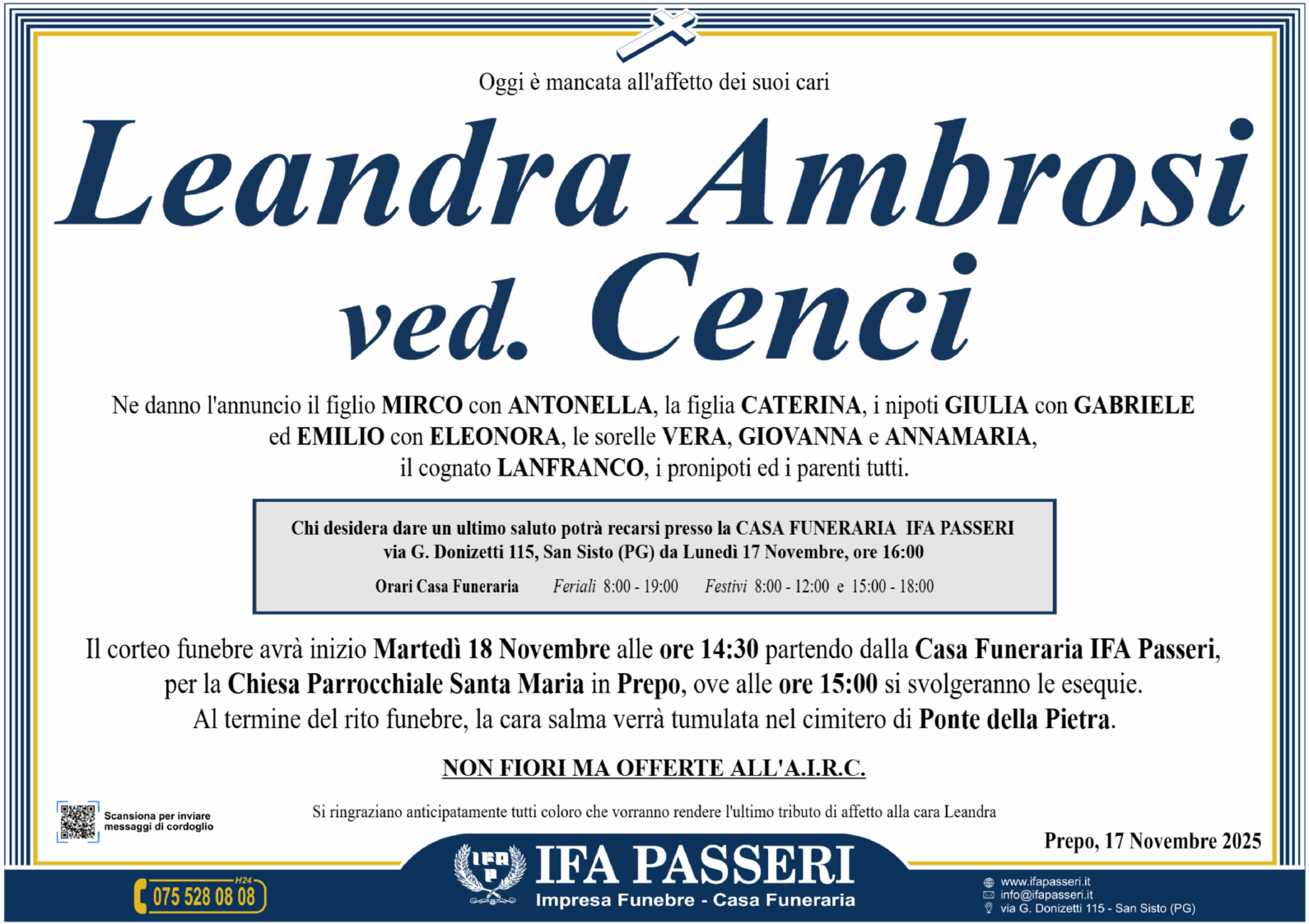 Leandra Ambrosi ved. Cenci