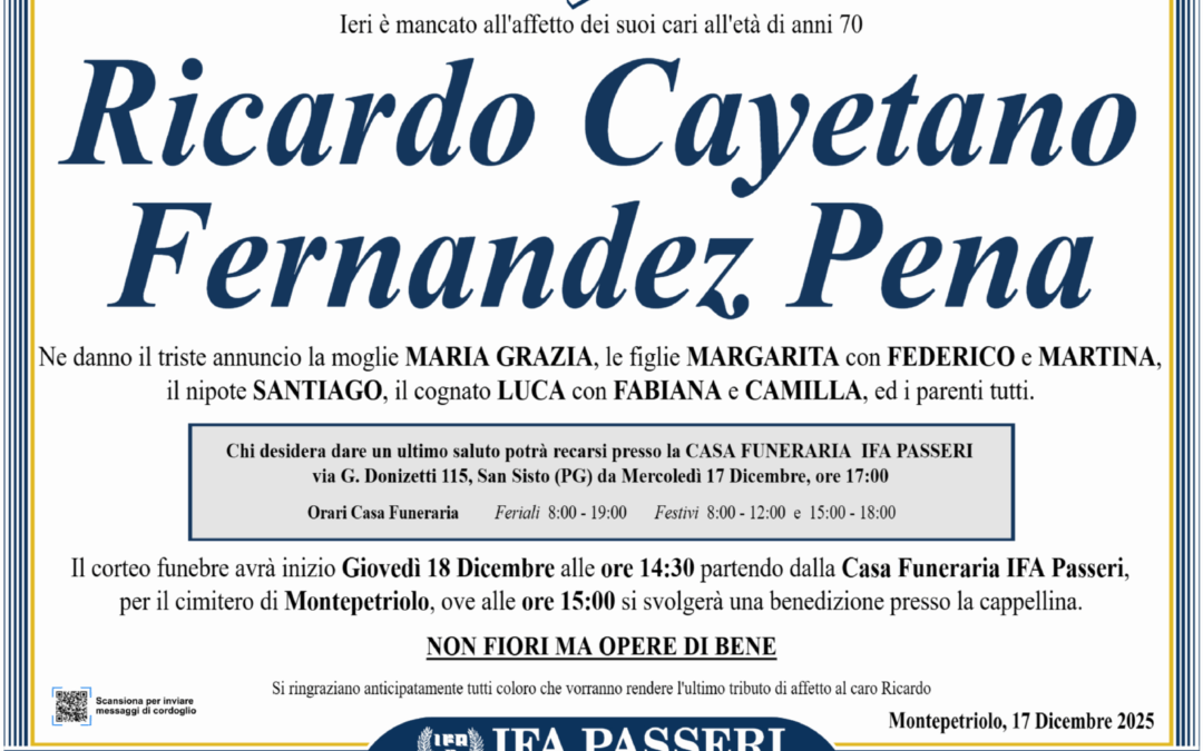 Ricardo Cayetano Fernandez Pena