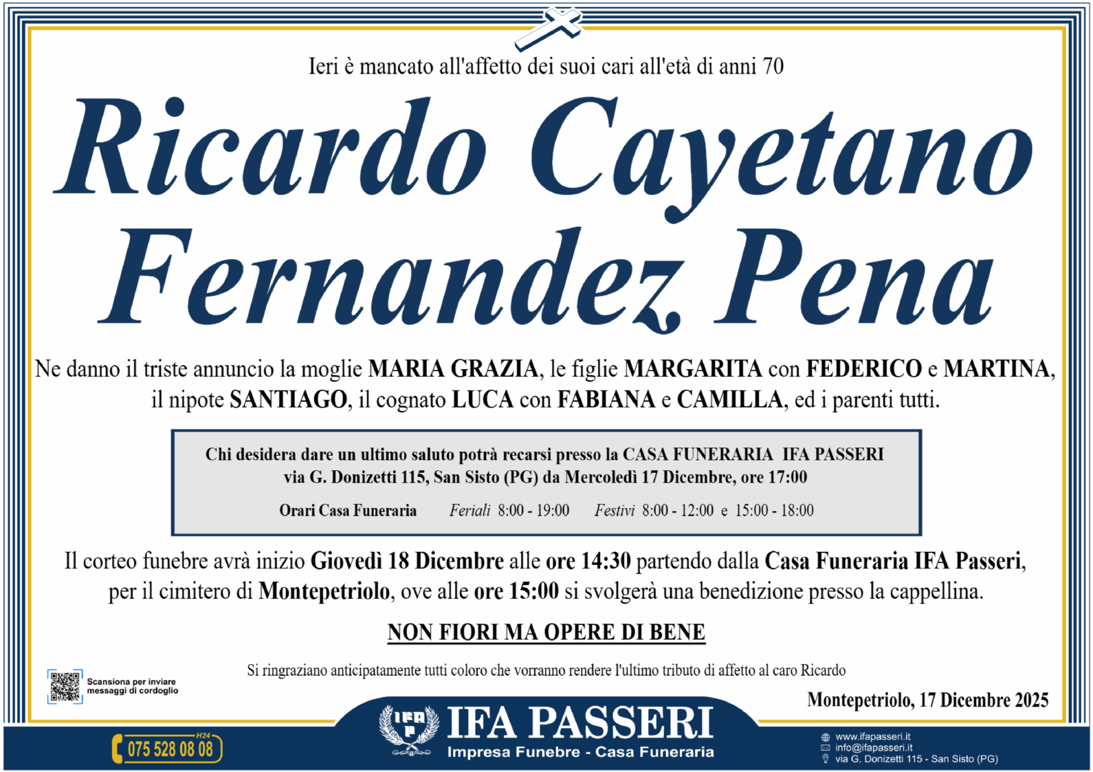 Ricardo Cayetano Fernandez Pena