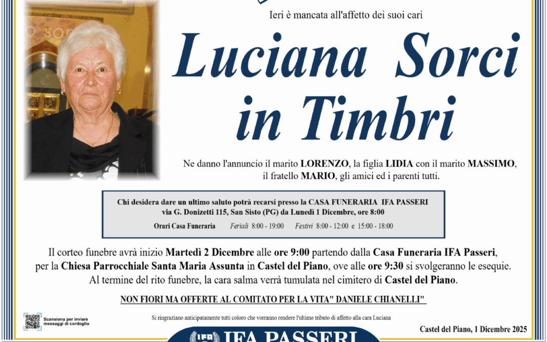 Luciana Sorci in Timbri