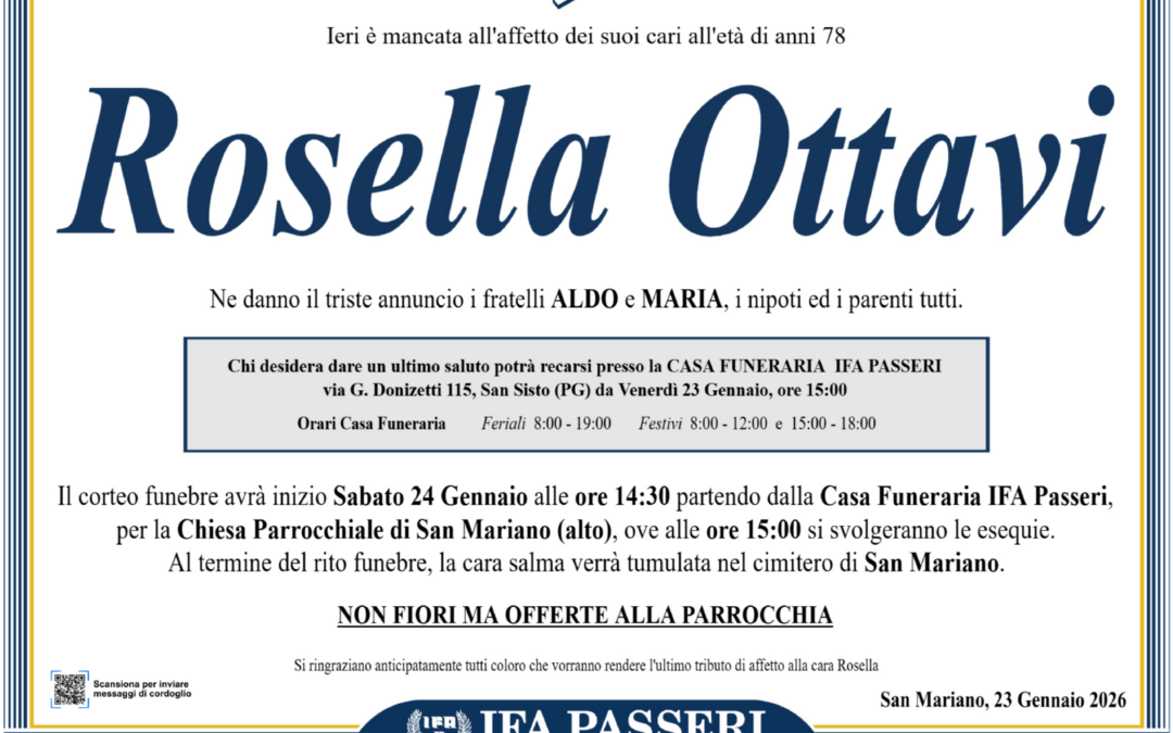 Rosella Ottavi