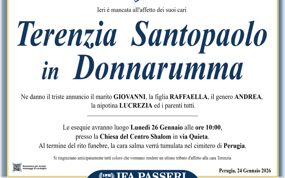 Terenzia Santopaolo in Donnarumma