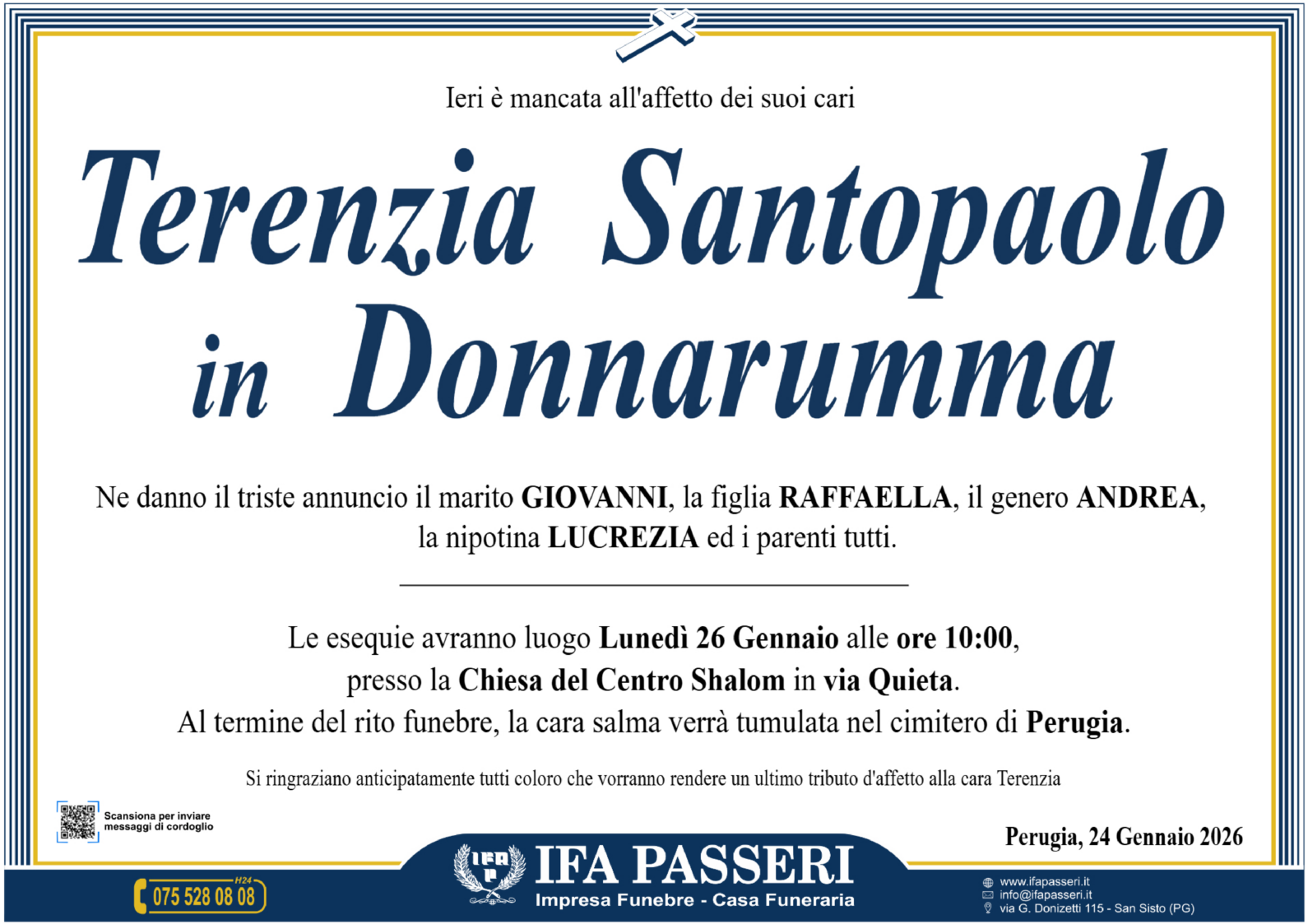 Terenzia Santopaolo in Donnarumma