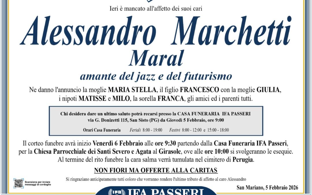 Alessandro  Marchetti “Maral”