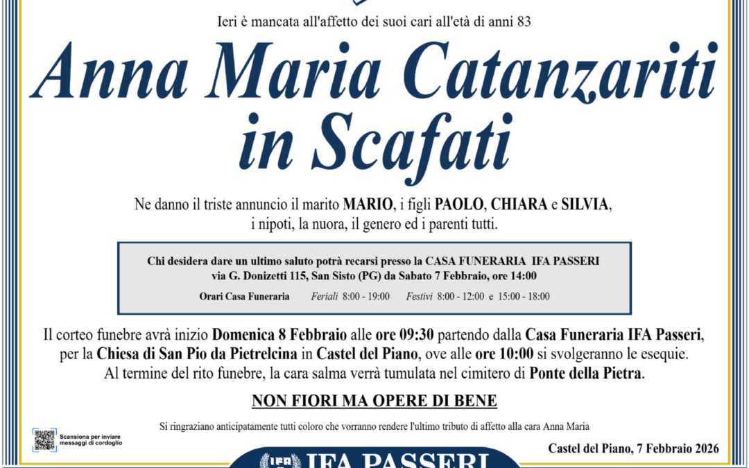Anna Maria Catanzariti in Scafati