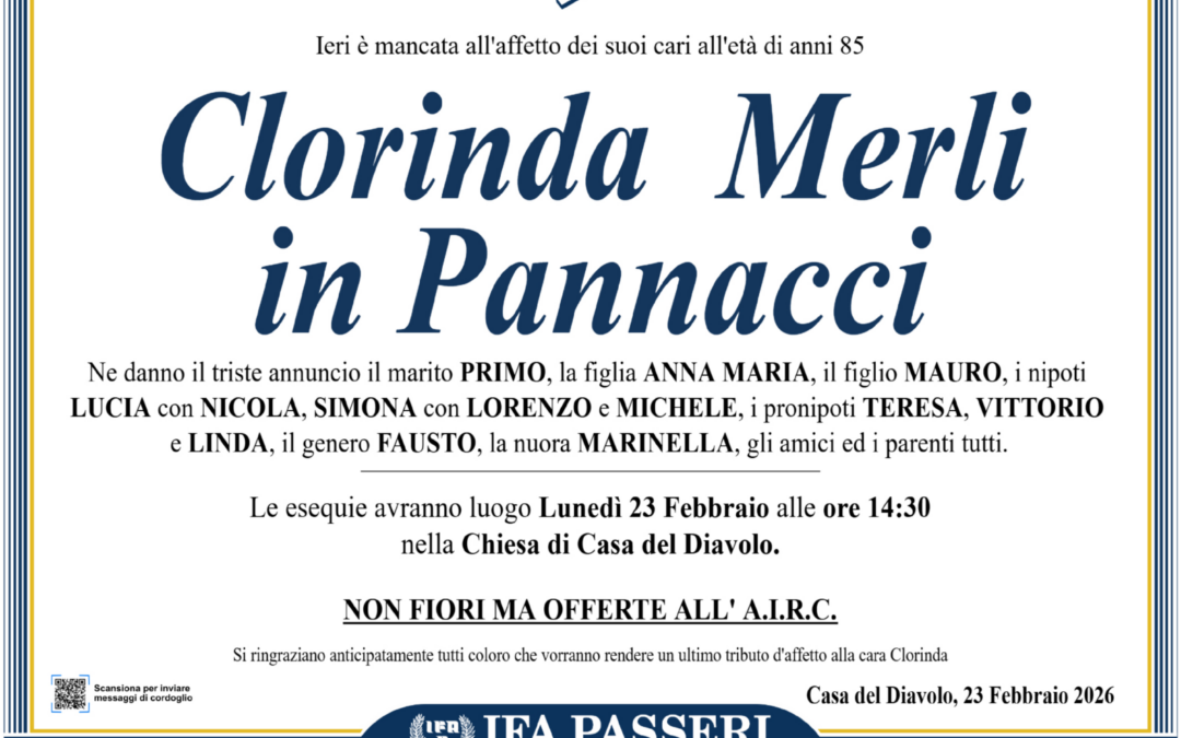 Clorinda Merli in Pannacci