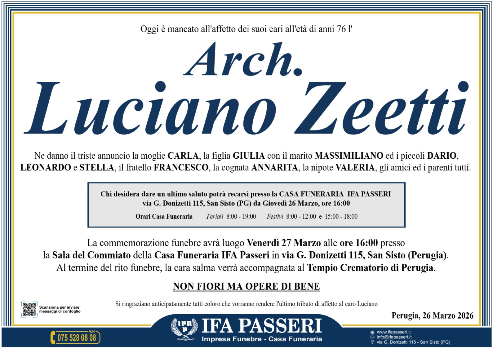 Arch. Luciano Zeetti