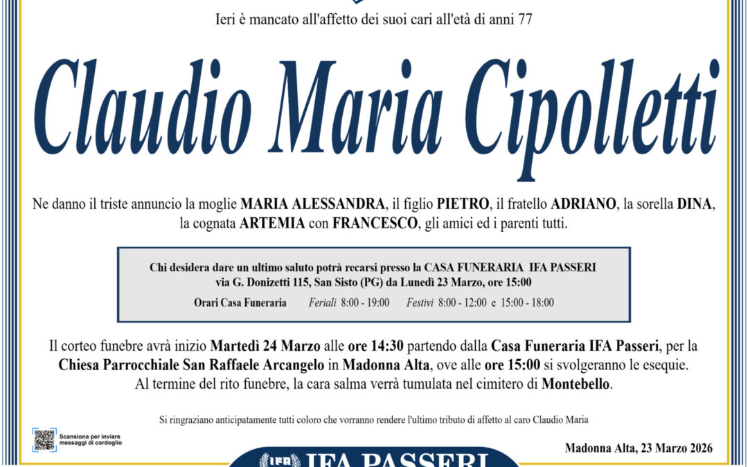 Claudio Maria Cipolletti