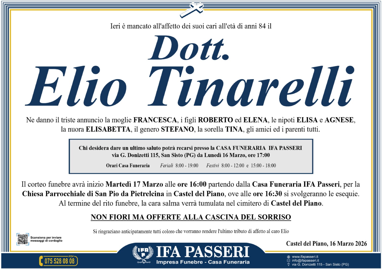 Dott. Elio Tinarelli