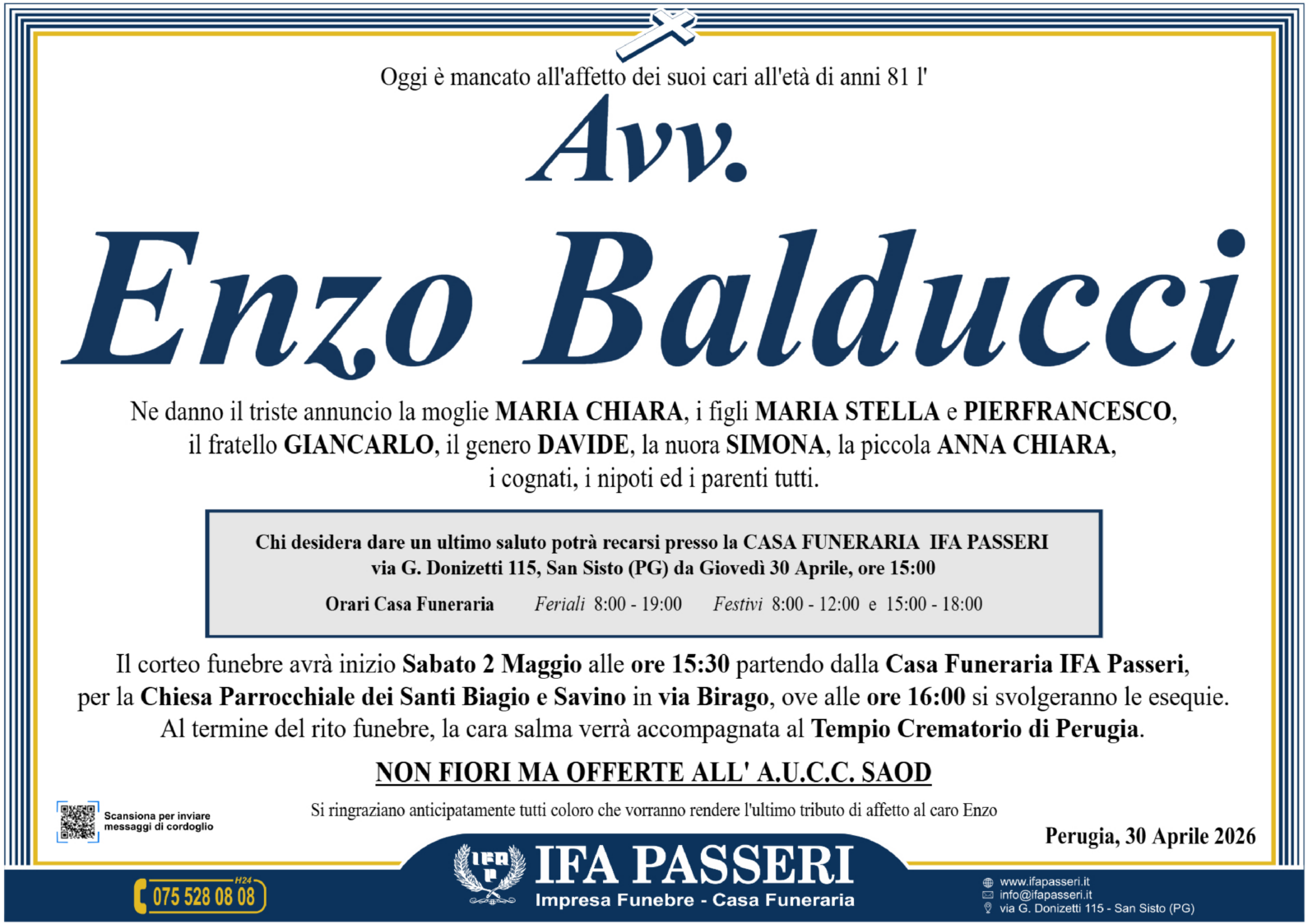 Avv. Enzo Balducci