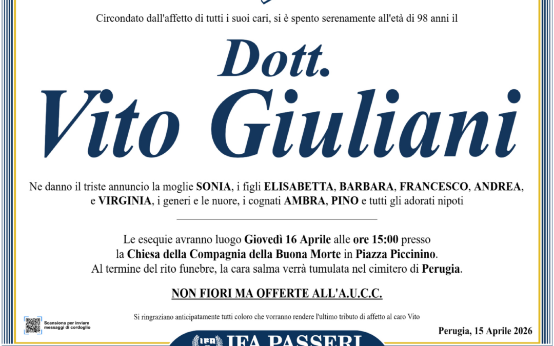 Dott. Vito Giuliani