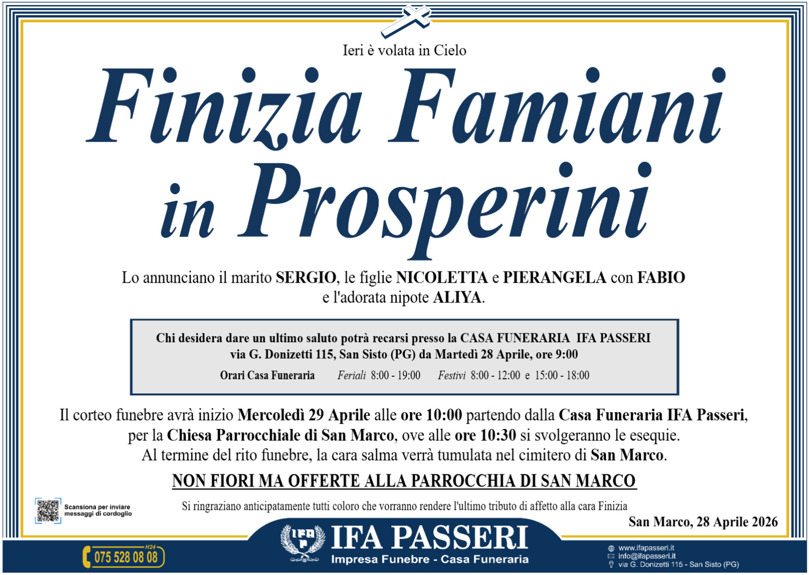 Finizia Famiani in Prosperini