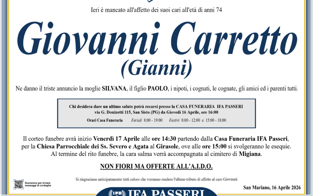 Giovanni Carretto (Gianni)