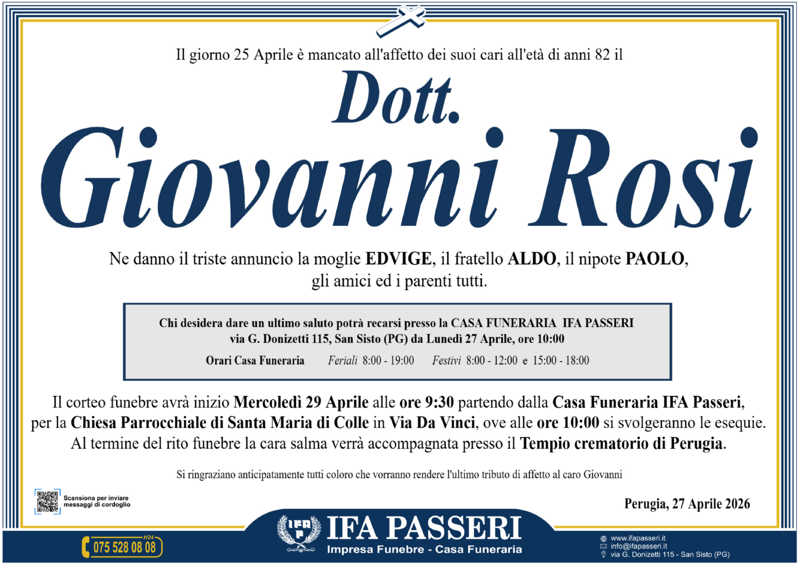 Dott. Giovanni Rosi