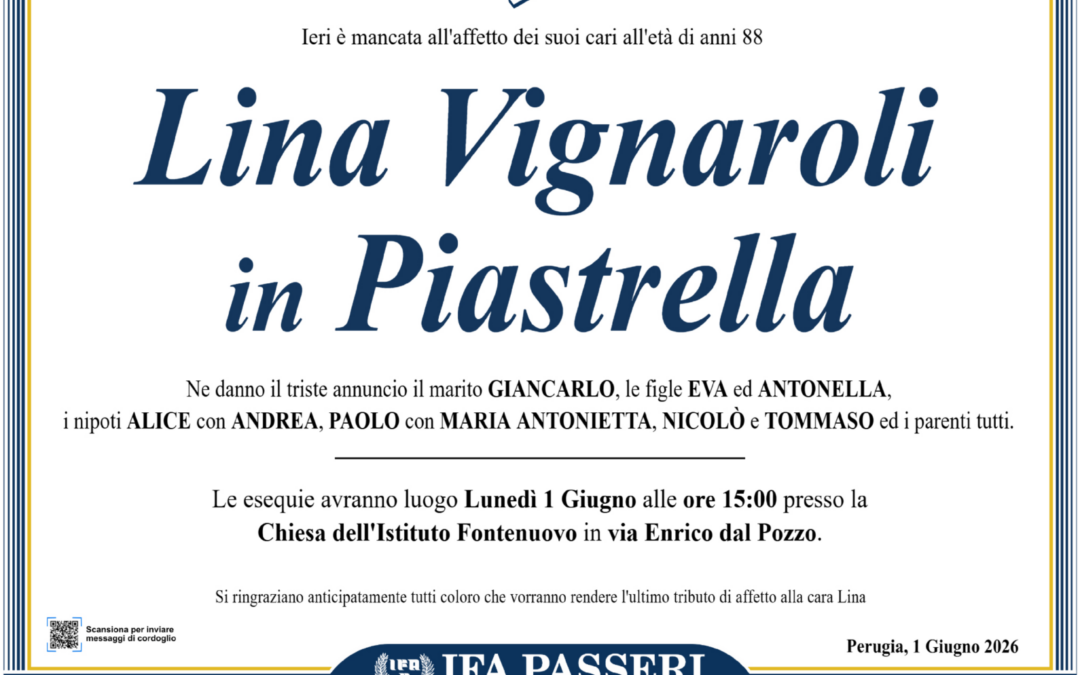 Lina Vignaroli in Piastrella