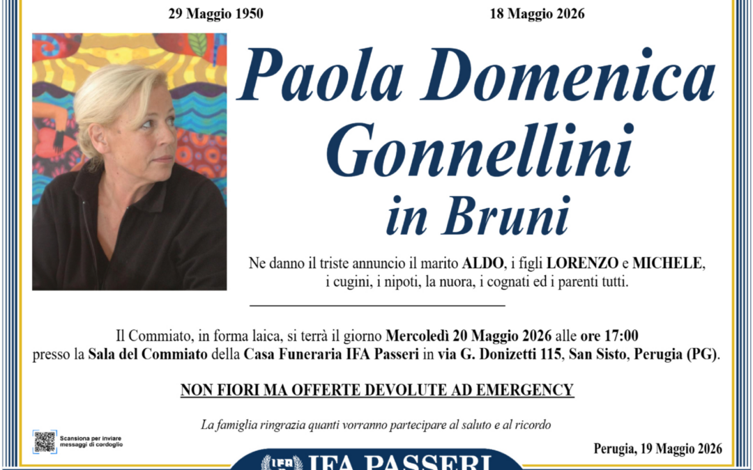 Paola Domenica Gonnellini in Bruni
