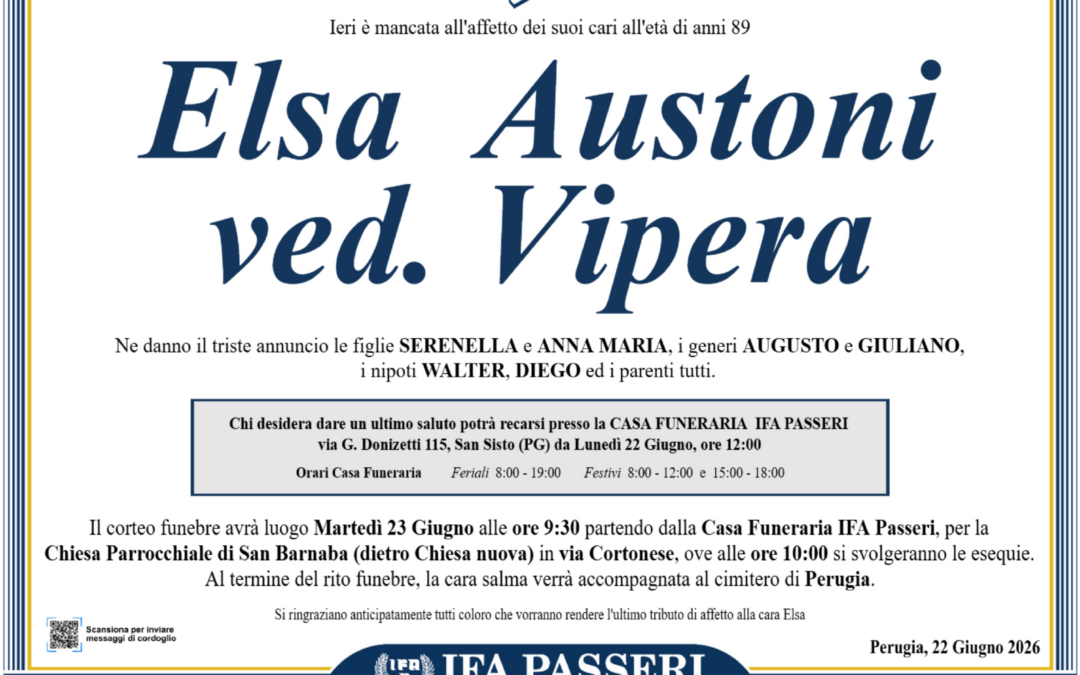 Elsa Austoni ved. Vipera