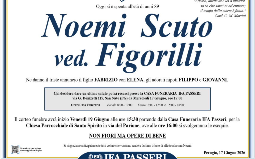 Noemi Scuto ved. Figorilli