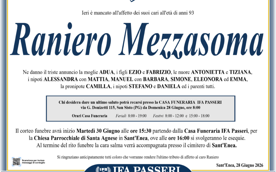 Raniero Mezzasoma