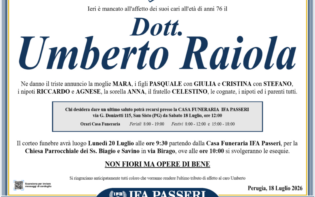 Dott. Umberto Raiola