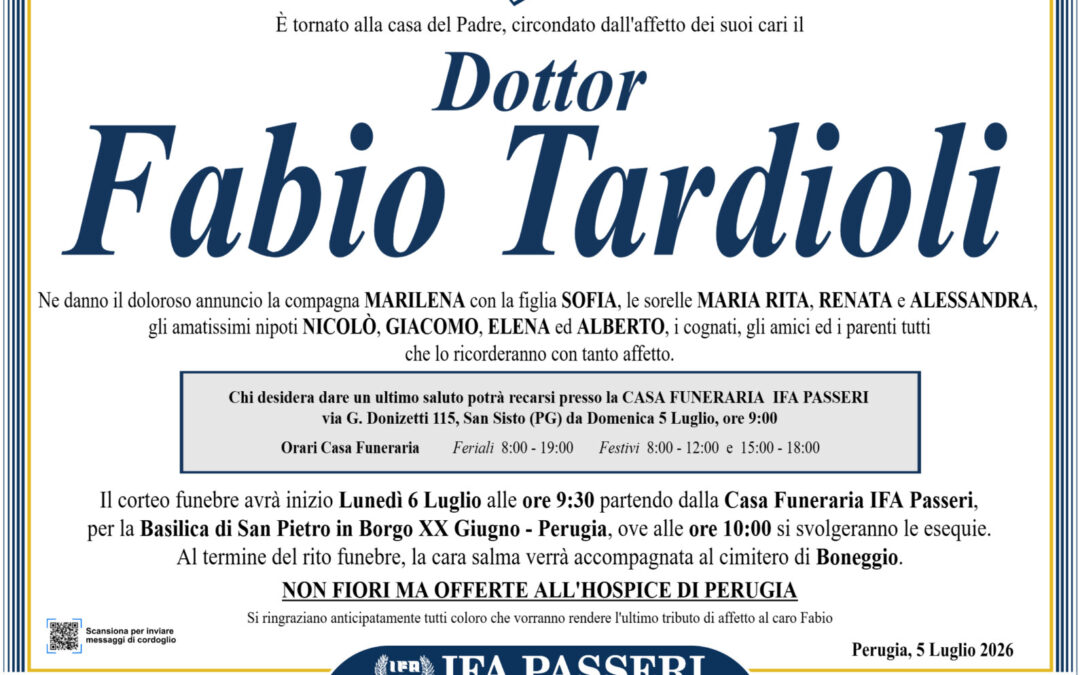 Dottor Fabio Tardioli