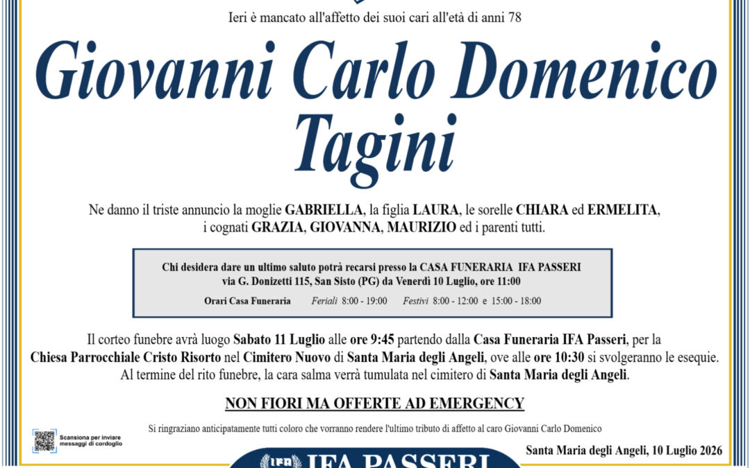 Giovanni Carlo Domenico Tagini